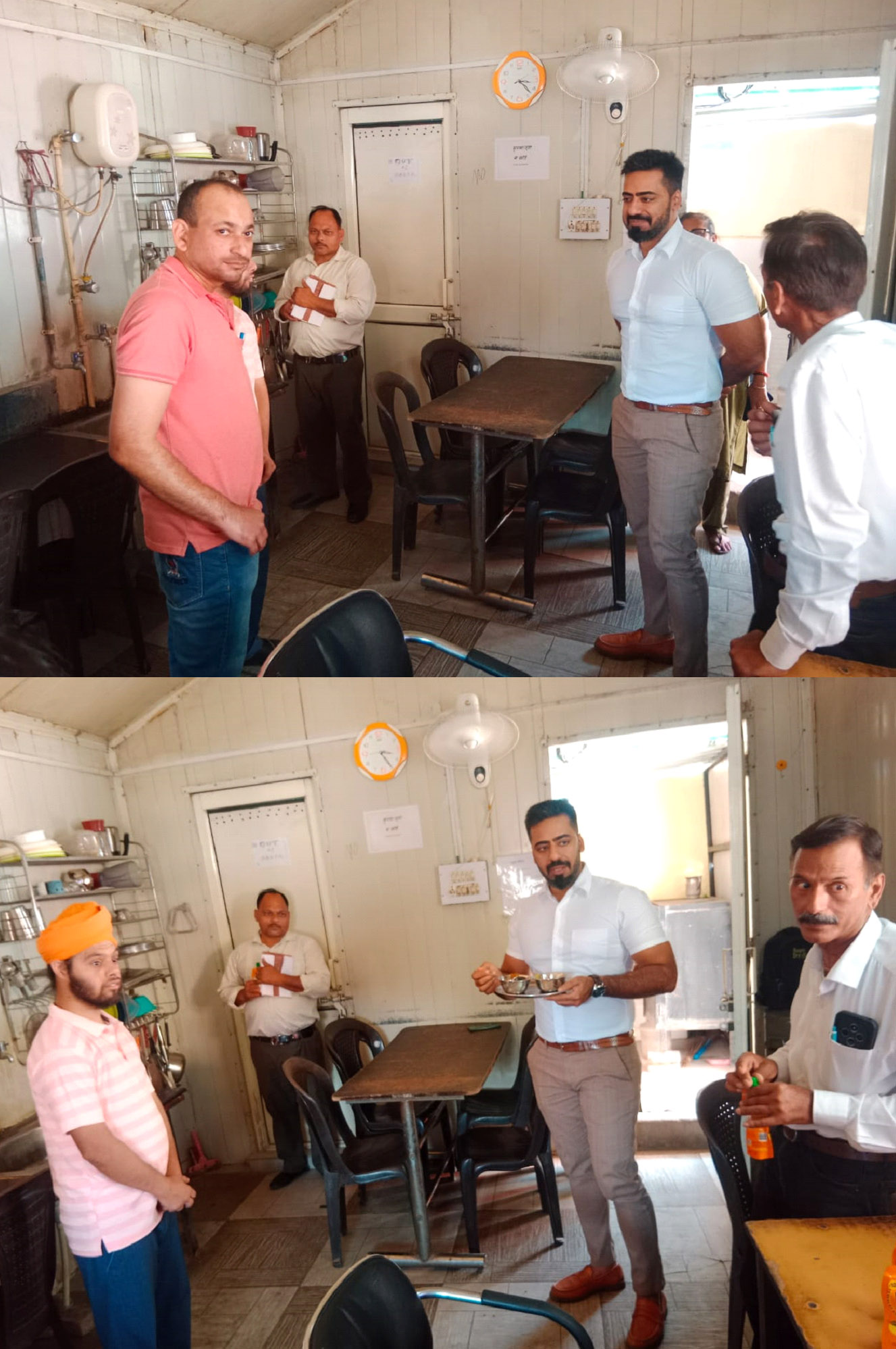 Deputy Commissioner visited the Pahal canteen located in the old DC office complex, boosted the morale of special children.
